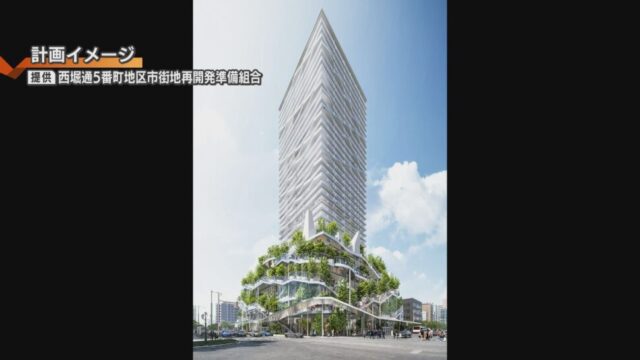 旧新潟三越跡地に建設予定の複合タワー