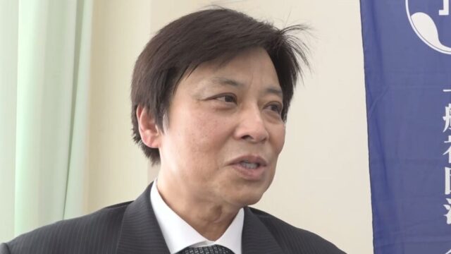 海洋高校相撲部総監督　田海哲也さん